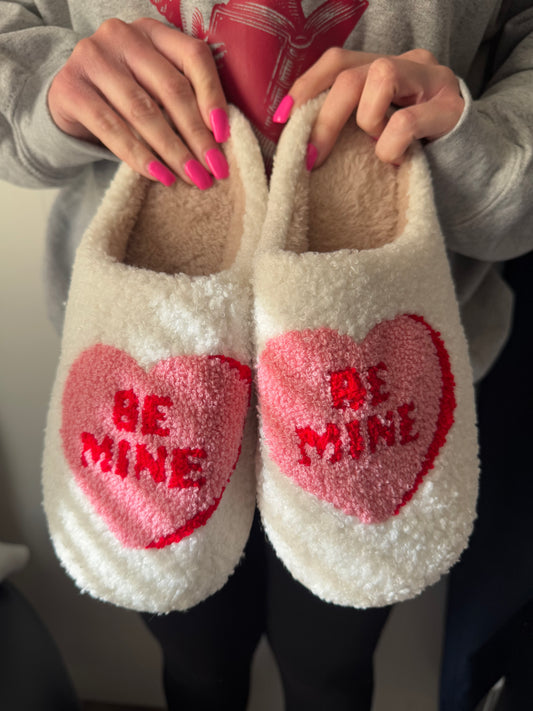 Be mine slippers